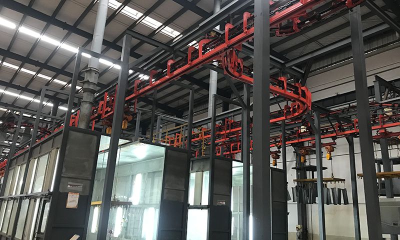Ligne de production de chariots élévateurs