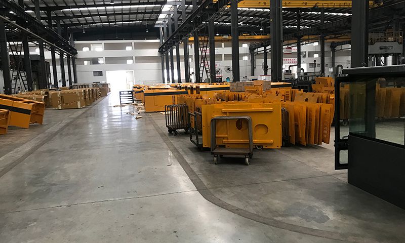 Ligne de production de chariots élévateurs
