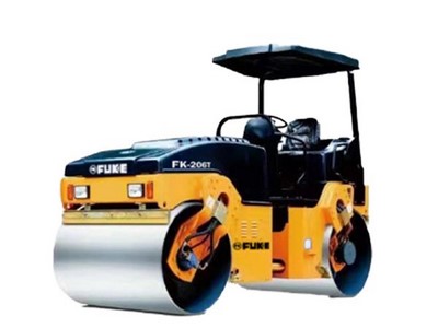 Rouleau compresseur double tambour, FK-206T