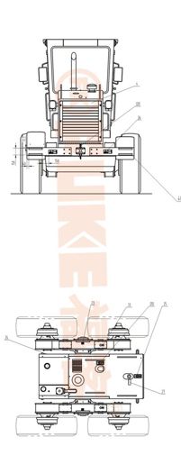 Niveleuse / Niveleuse à moteur, FK-140