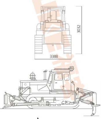 Bulldozers sur chenilles, FK14-160T