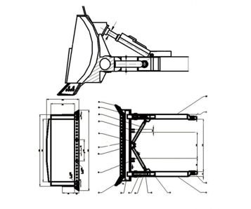 Bulldozers sur chenilles, FK14-160T