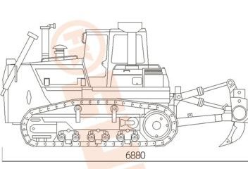 Bulldozers sur chenilles, FK14-220T