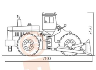 Bulldozers sur roues, FK14-957