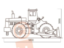 Bulldozers sur roues, FK14-91200